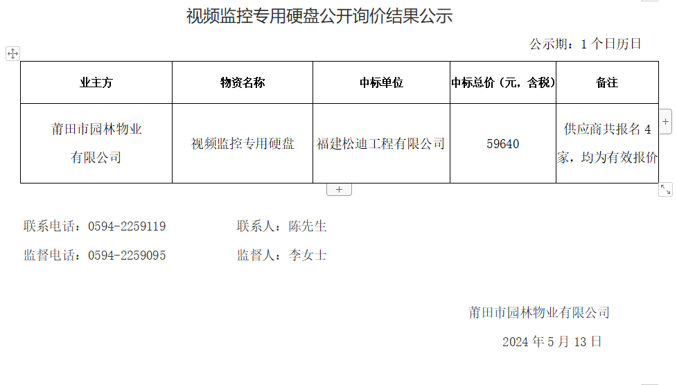 視頻監控專用硬盤公開詢價結果公示.png